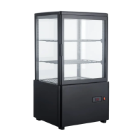 Витрина холодильная HURAKAN HKN-UPD58B BLACK 