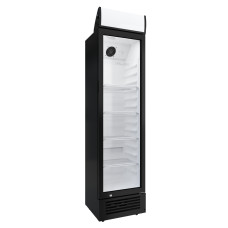 Шафа холодильна для напоїв GoodFood BC225BW2LED чорна-біла