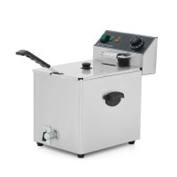 Фритюрниця електрична із краном GoodFood EF8T BLACK