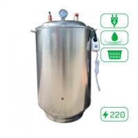 Автоклав UTEHO А100 electro 130 л (водяне охолодження + кошик)
