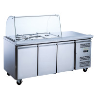 Холодильний стіл GoodFood GF-GN3100SALGC-HC