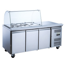 Холодильный стол GoodFood GF-GN3100SALGC-HC