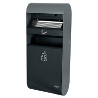 Настінна попільничка Hendi 440049 із кошиком