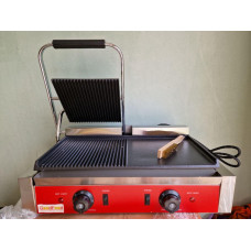 Контактный гриль GoodFood ECG201RF Panini RED