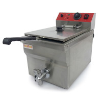 Фритюрница электрическая GoodFood EF12A1 с краном