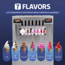 Автоматическая машина для мягкого мороженого Seven Flavors RH-370