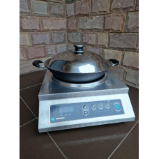 Індукційна плита Hurakan HKN-ICW35M WOK
