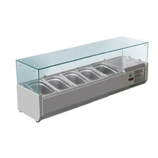 Холодильная витрина-надставка Hurakan HKN-GXD1200GC