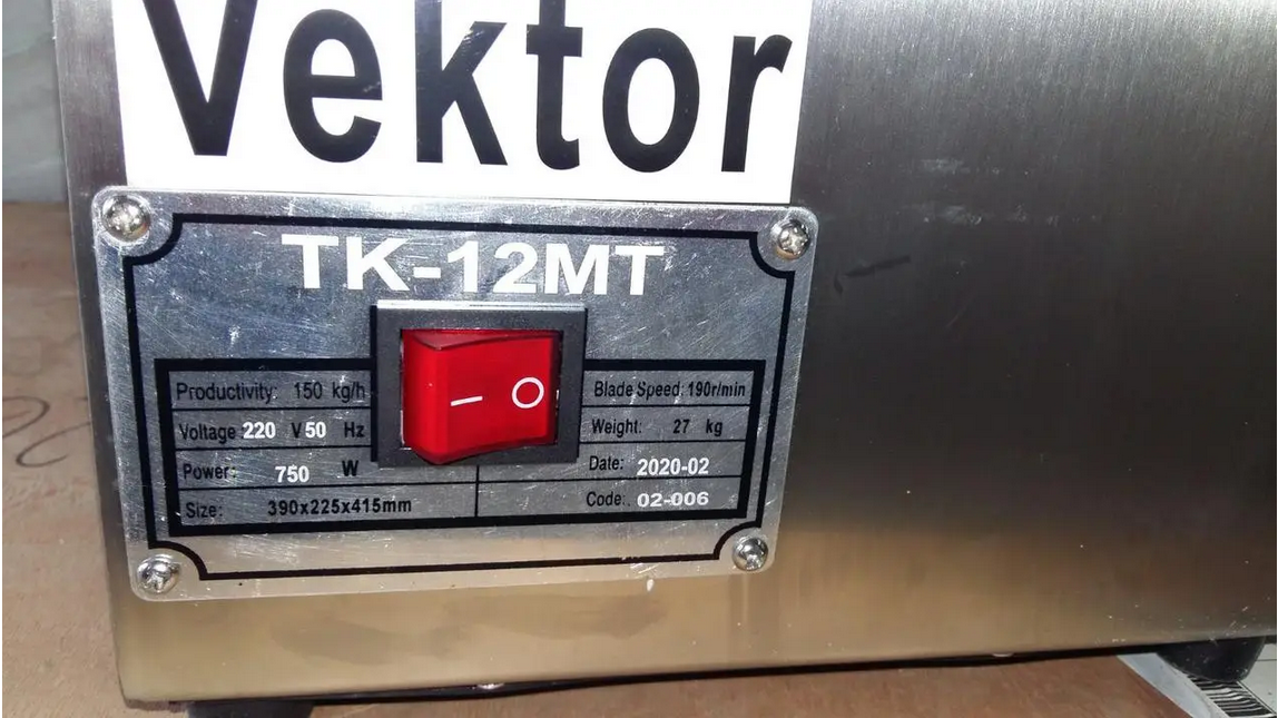 Професійний електричний тендерайзер Vektor TK-12 MT 