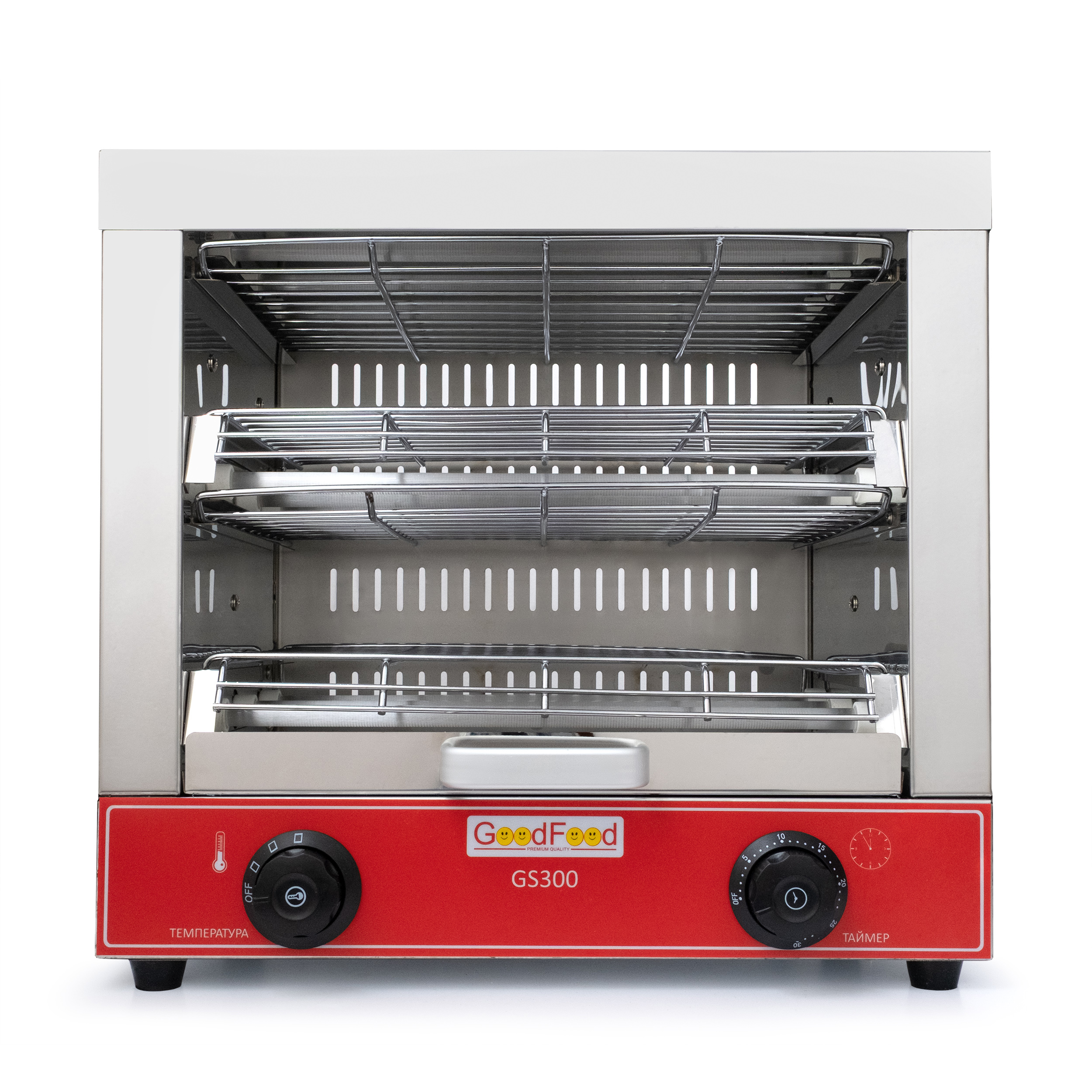 Гриль саламандра электрический GoodFood GS300 DOUBLE