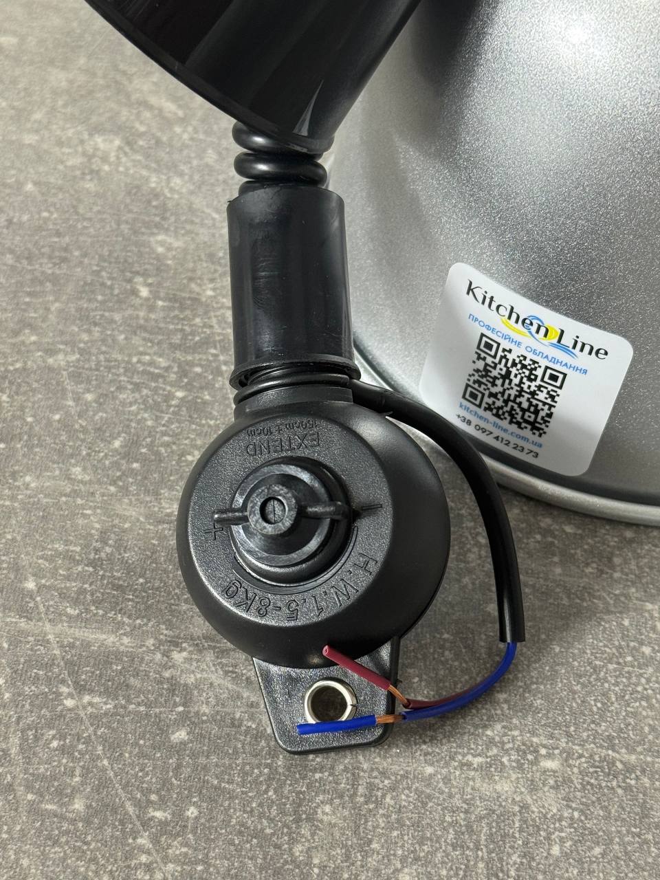 Інфрачервона лампа Hurakan HKN-DL775 silver