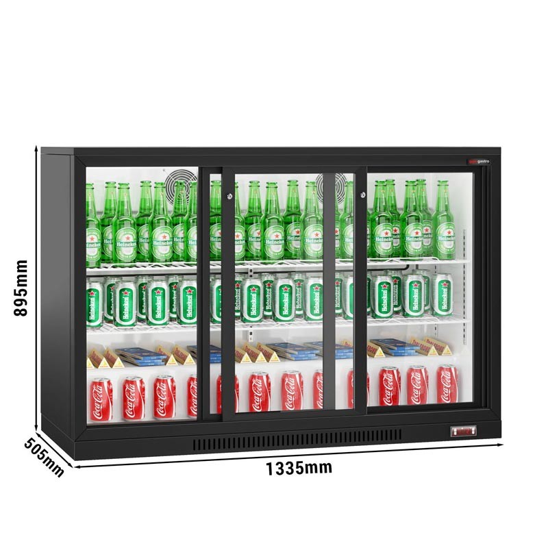 Барный холодильник GGM Gastro BKTG320SS