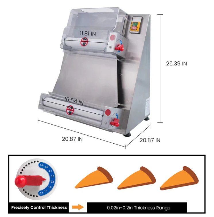 Тісторозкатка для піци Frosty RM42A