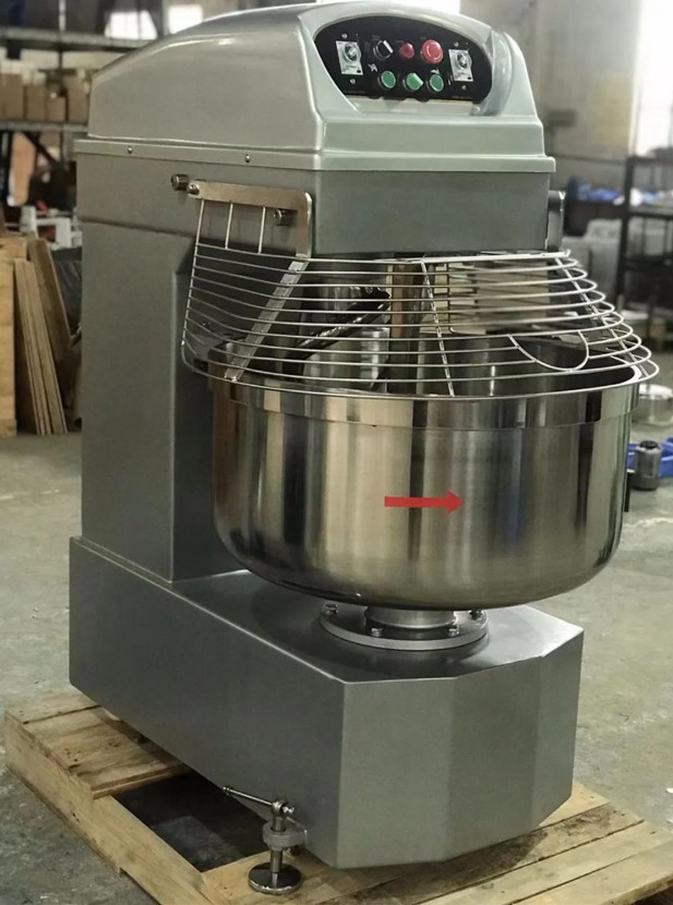 Спиральный тестомес Gastromix HS260 — 260 л, нержавеющая сталь, 380 В