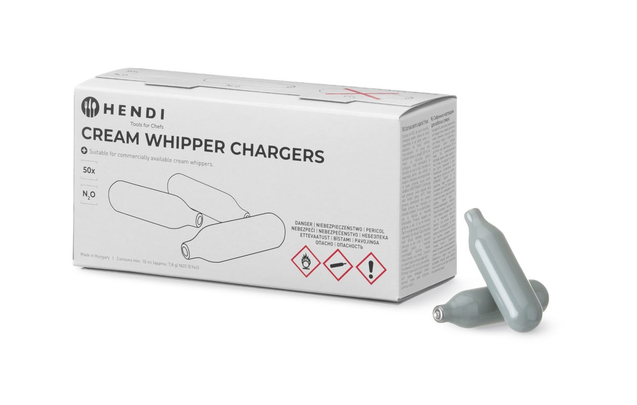 Баллончики для сифона сливок HENDI Smart 975794 (50 шт.)