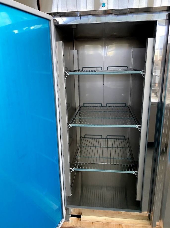 Морозильна шафа Hurakan HKN-GX1410BT INOX