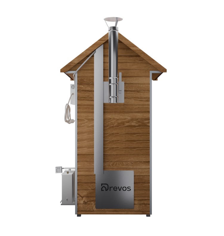 Коптильня Drevos Big PRO для горячего и холодного копчения, сушки