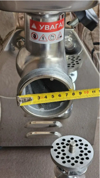 М’ясорубка HURAKAN HKN-12(CR) SCE