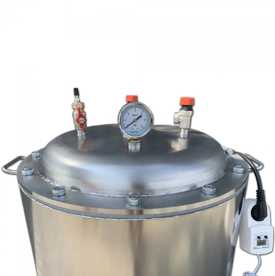 Автоклав UTEHO А60 electro (водяное охлаждение) + корзина
