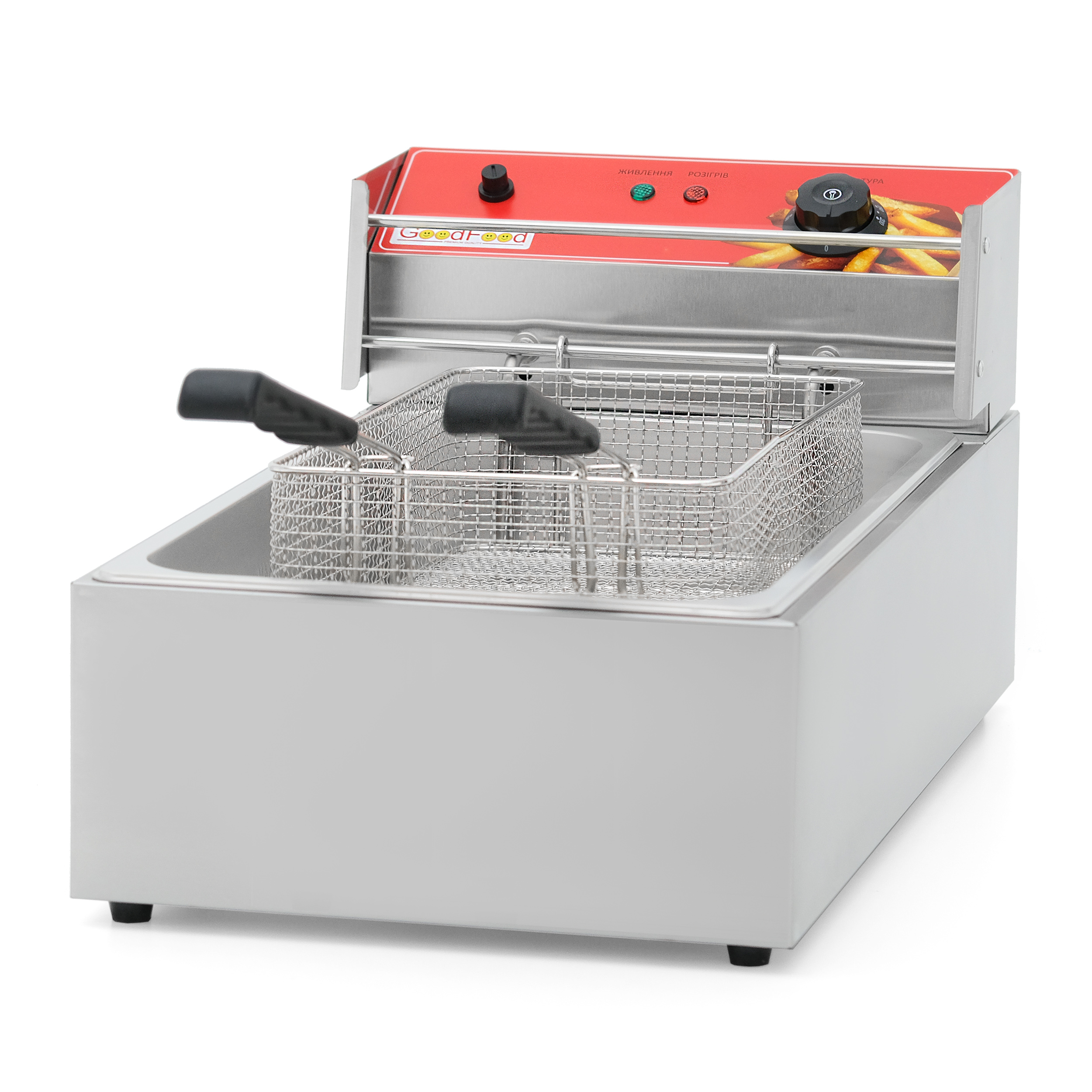 Фритюрница-чебуречница GoodFood EF12 Red