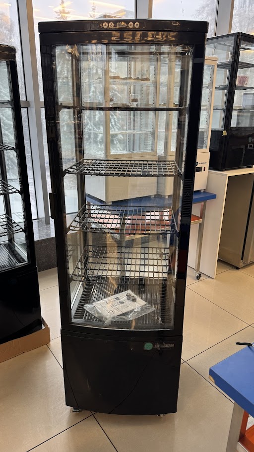 Вітрина холодильна HURAKAN HKN-UPD218B BLACK