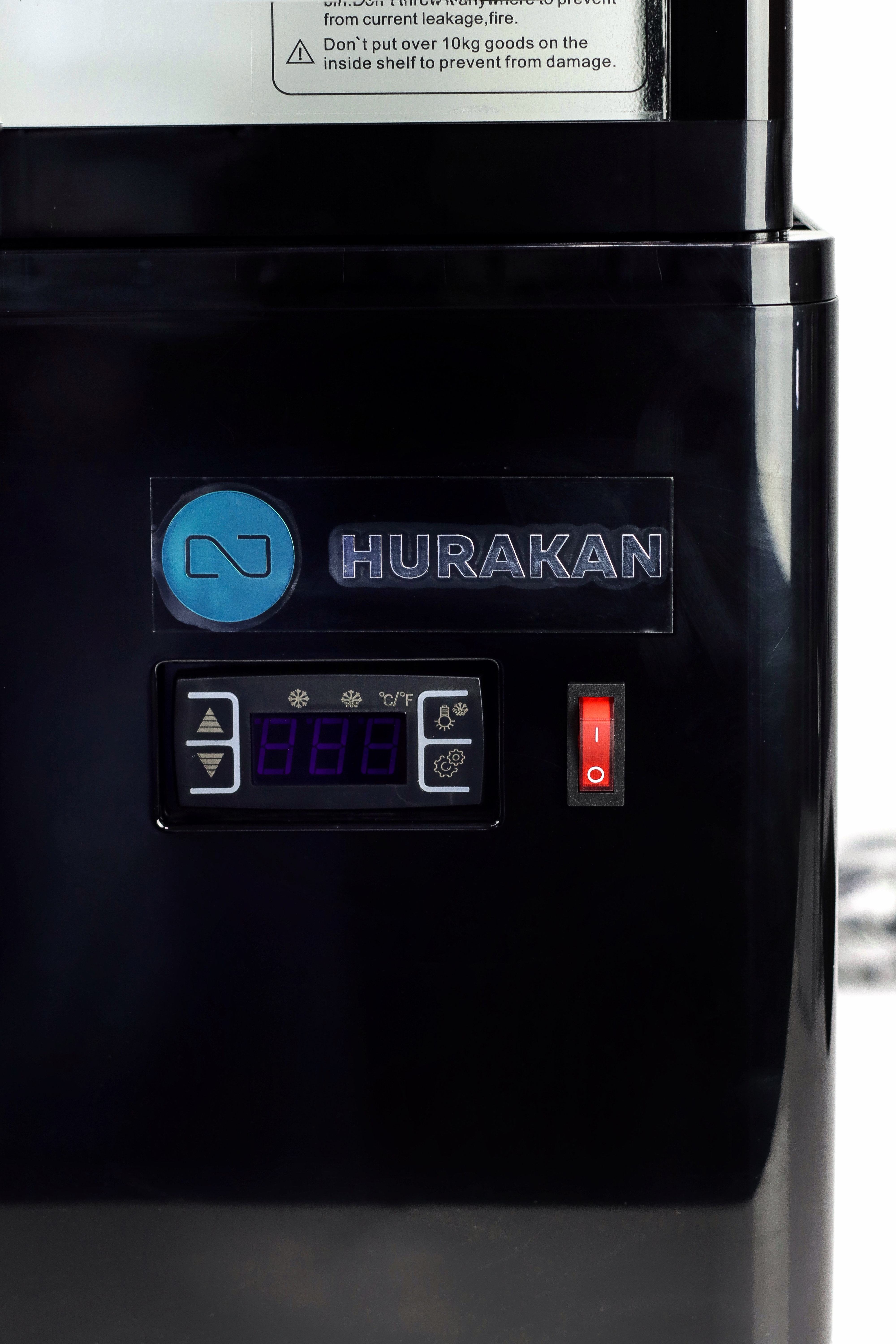 Холодильна вітрина HURAKAN HKN-UPD78B BLACK