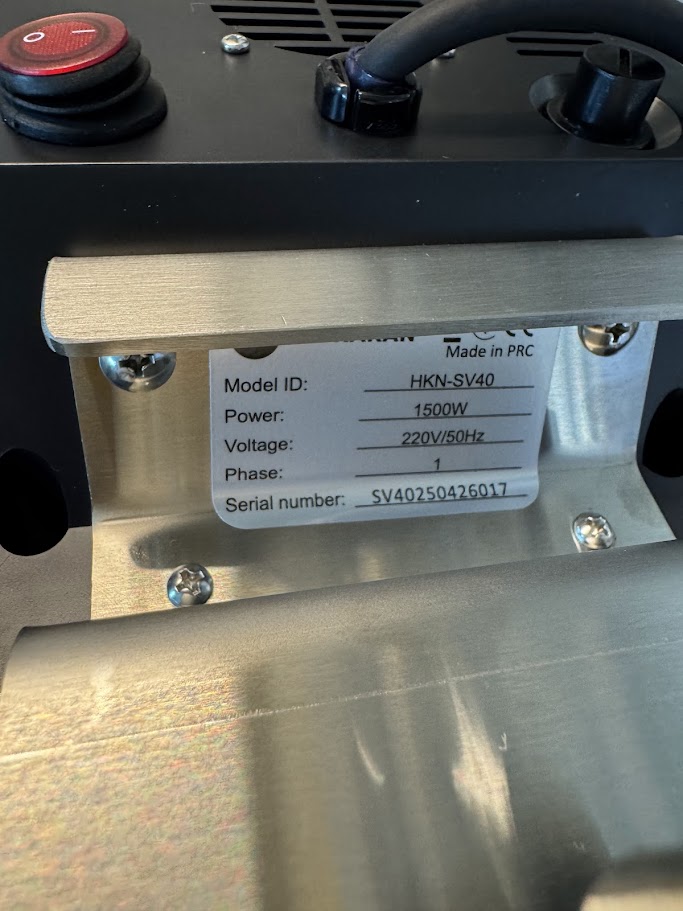 Апарат Sous Vide Hurakan HKN-SV40