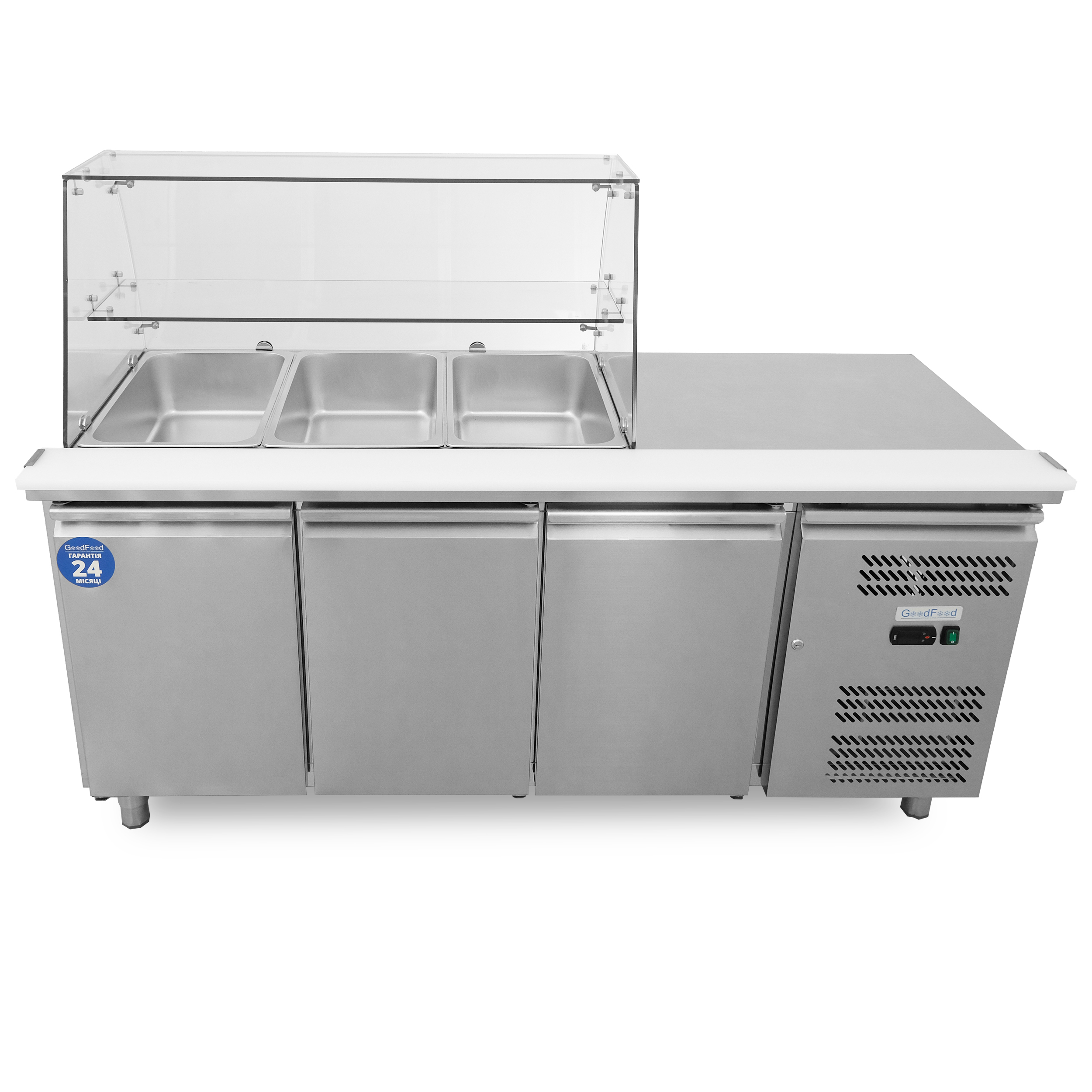 Холодильный стол GoodFood GF-GN3100SALGC-HC