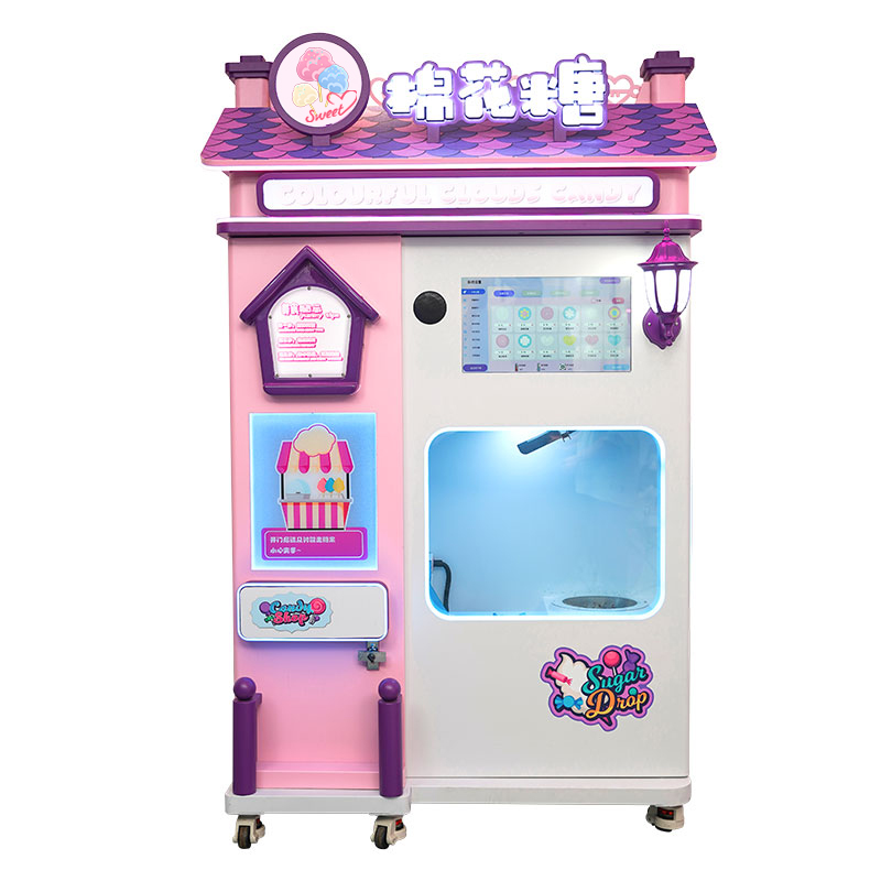 Комбинированная машина для приготовления попкорна и сахарной ваты Candycube