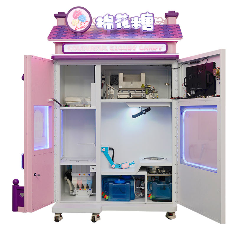 Комбинированная машина для приготовления попкорна и сахарной ваты Candycube