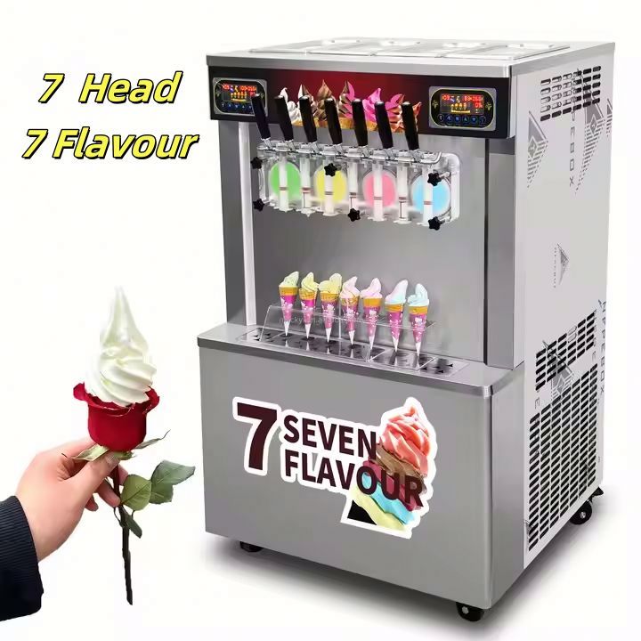 Автоматическая машина для мягкого мороженого Seven Flavors RH-370