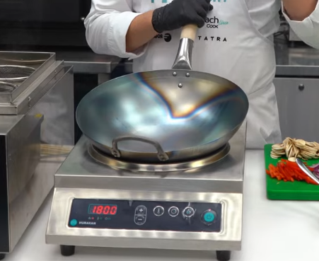 Индукционная плита Hurakan HKN-ICW35M WOK