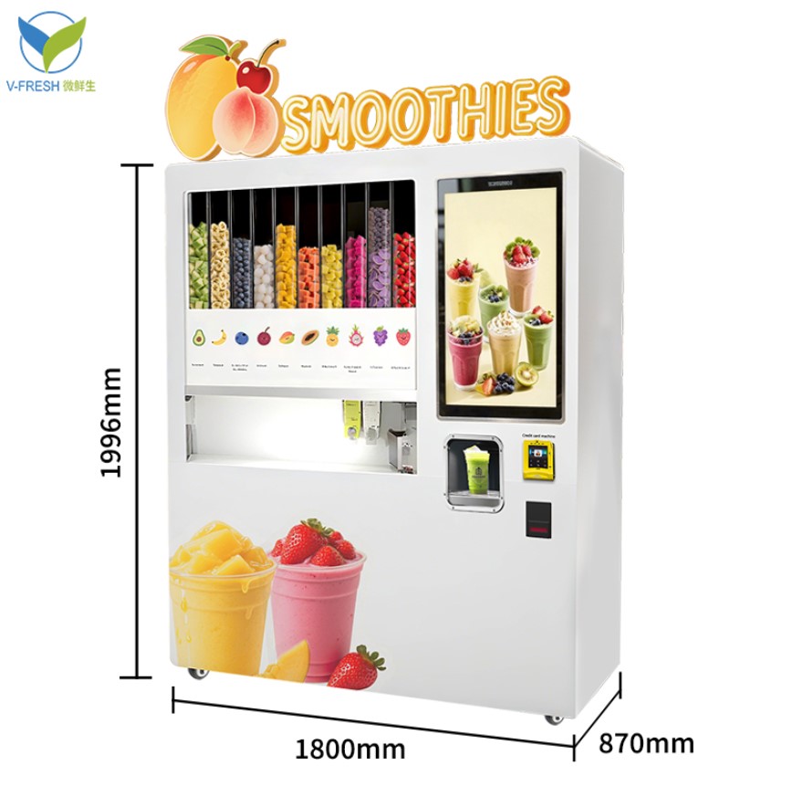 Торговый автомат для продажи замороженных фруктов VFresh WX-H69