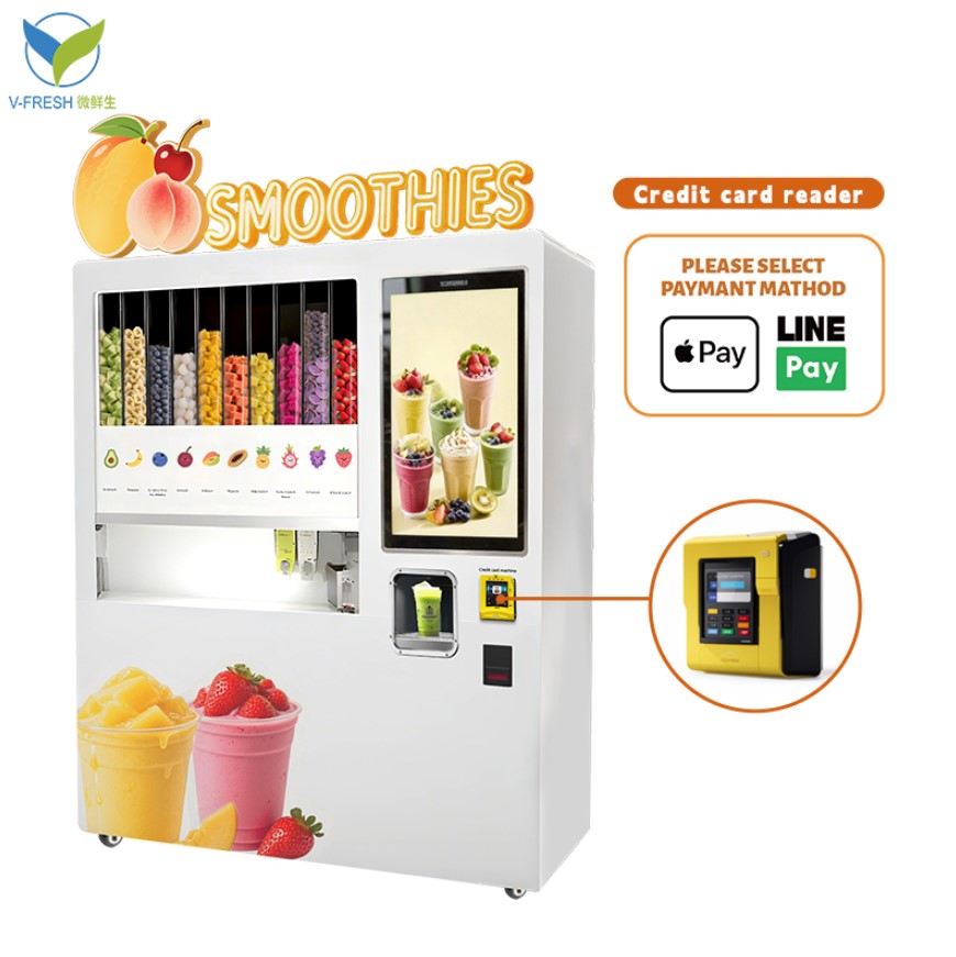 Торговый автомат для продажи замороженных фруктов VFresh WX-H69