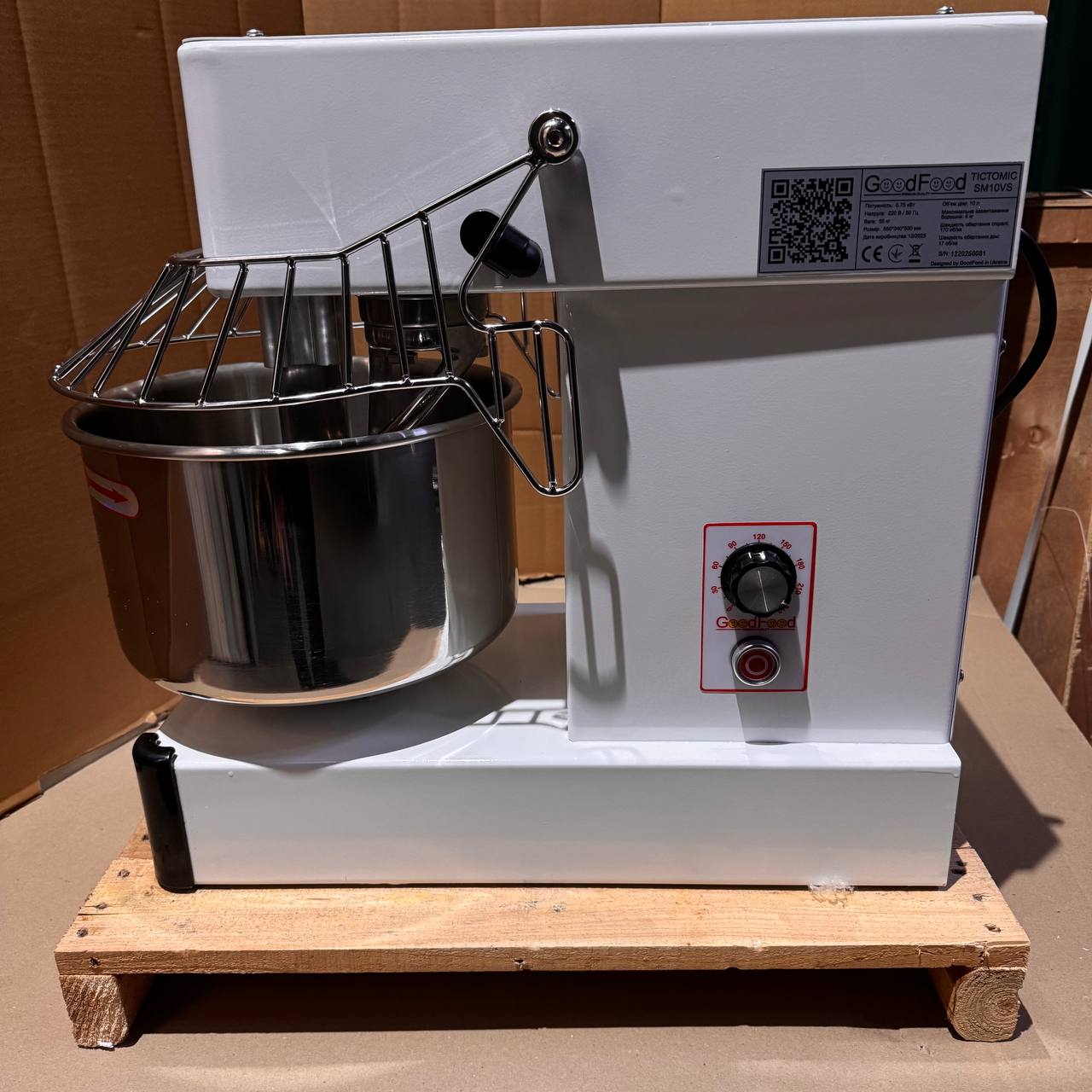 Тестомес GoodFood SM10VS 