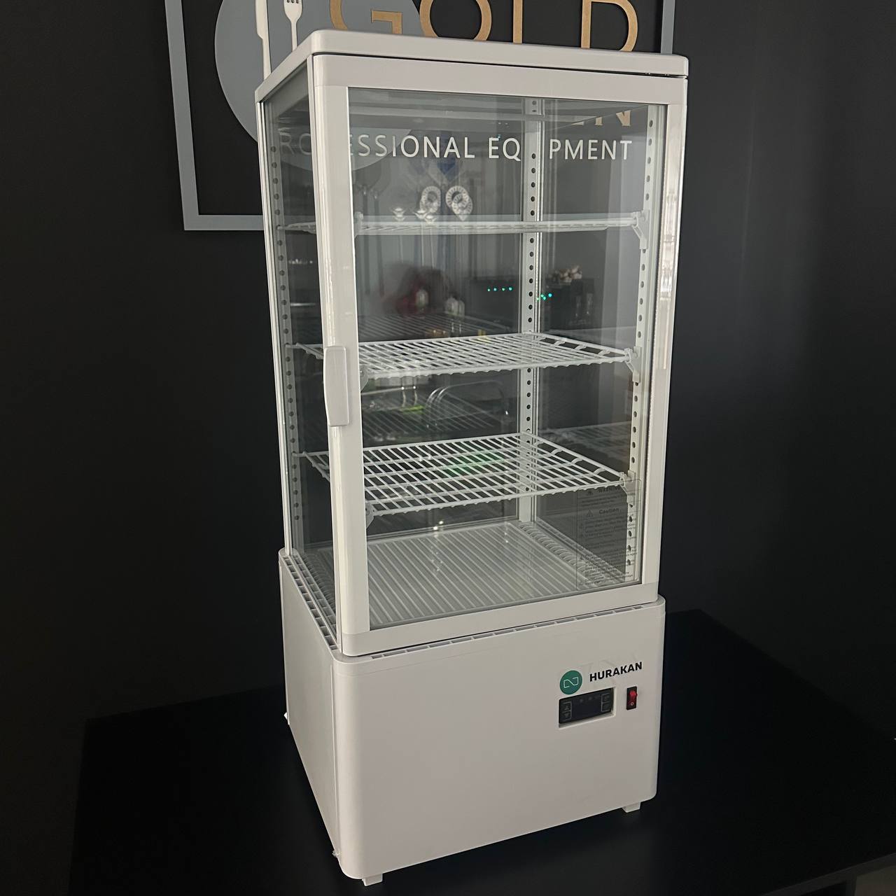 Холодильна вітрина HURAKAN HKN-UPD78W white