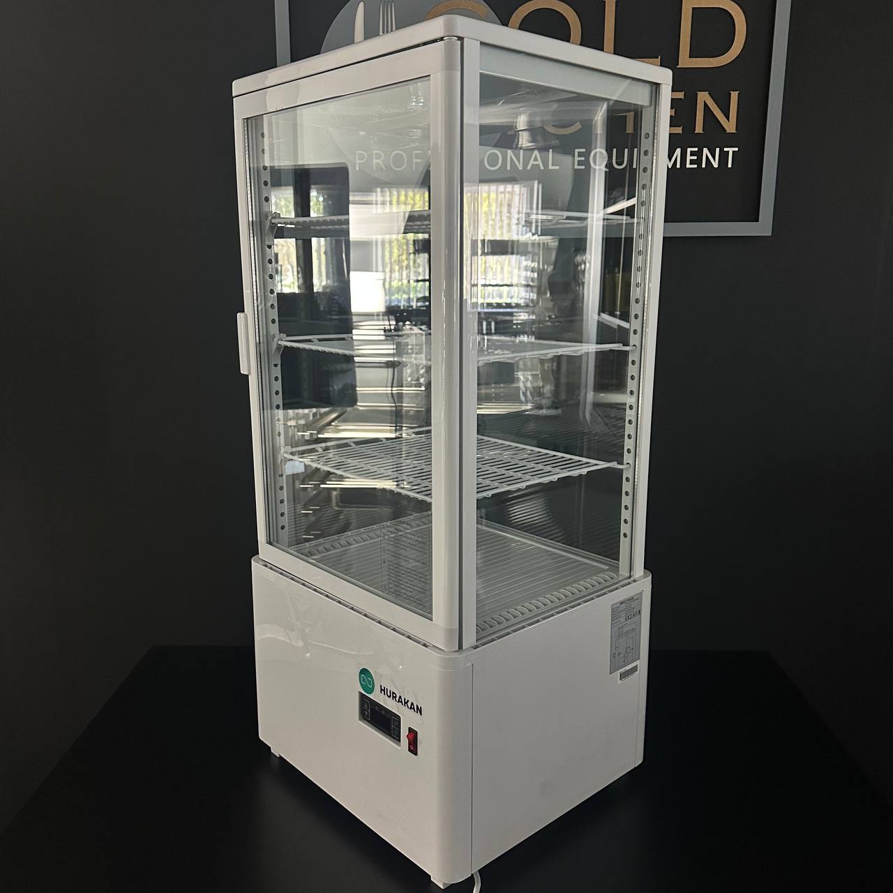 Холодильная витрина HURAKAN HKN-UPD78W white