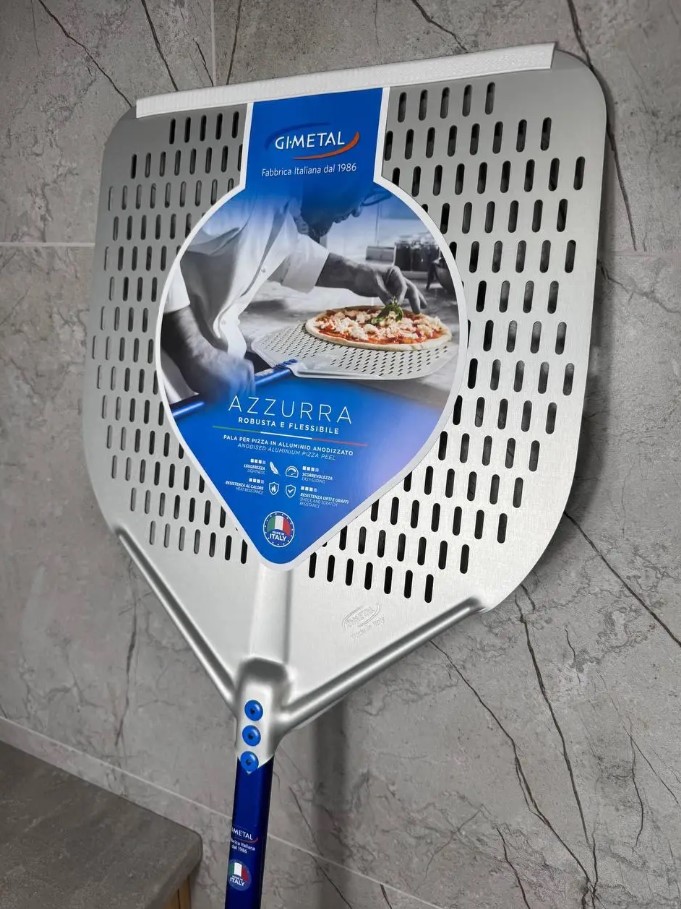 Перфорированная лопата для пиццы Gi-Metal A-41RF/120 AZZURRA