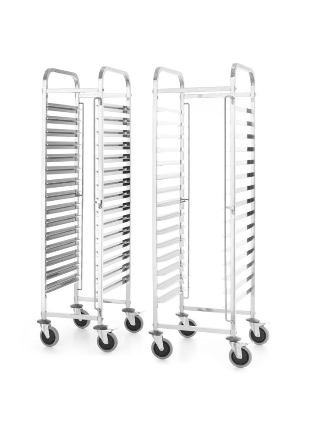 Візок Kitchen Line для транспортування дек 15x 600x400 Hendi 813287