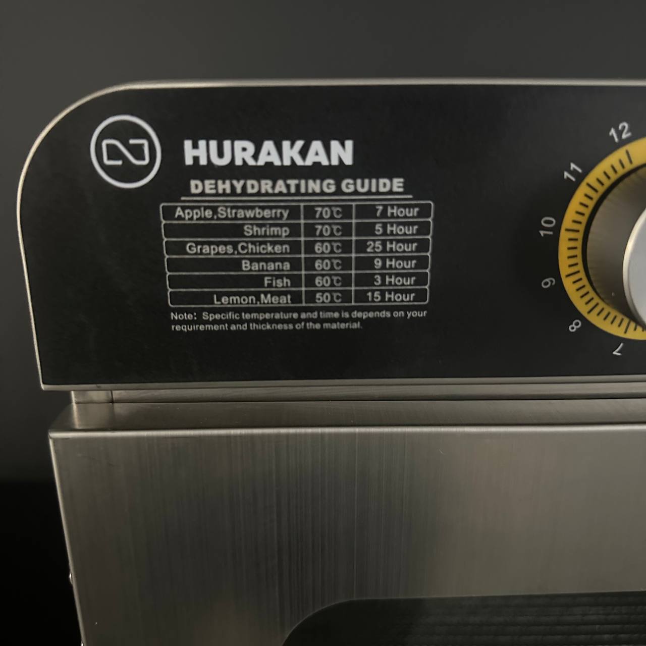 Дегідратор HURAKAN HKN-DHD10GM
