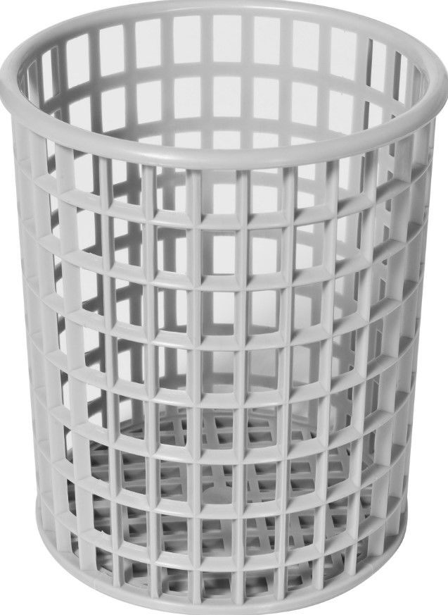 Кошик для столових приборів круглий Gastro Plast PP CKA--0035 сірий