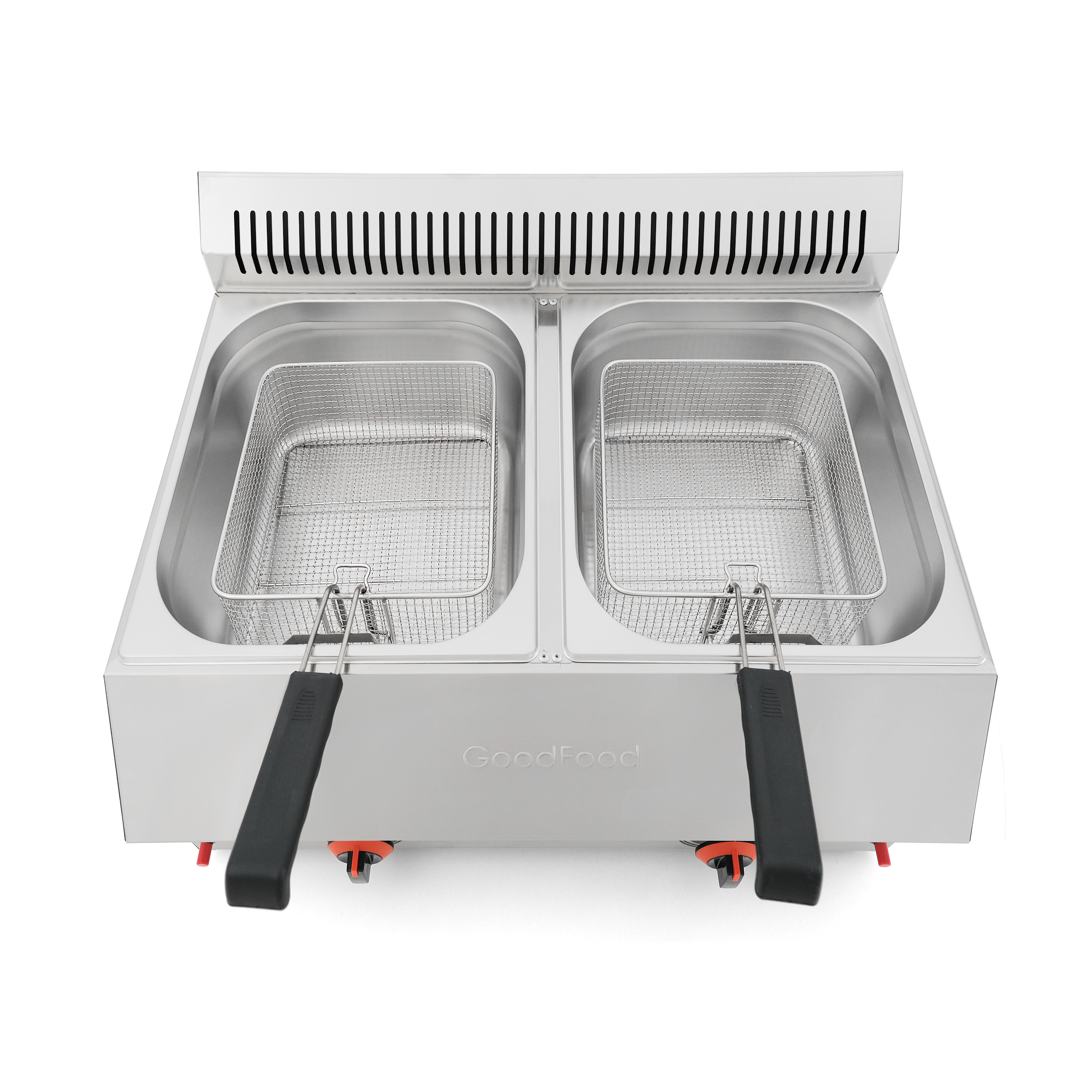 Фритюрниця газова GoodFood GF66 LPG 6+6 літрів