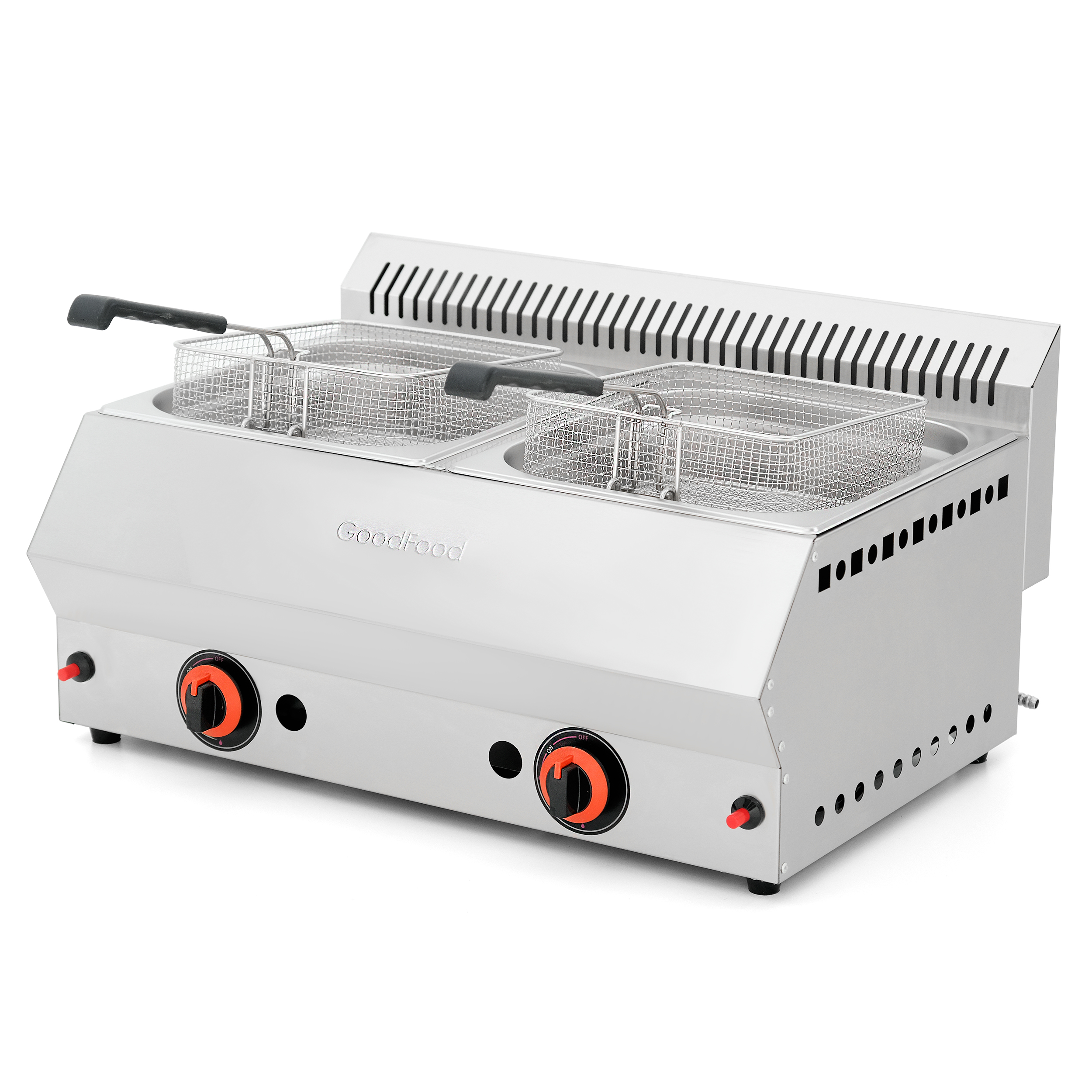 Фритюрница газовая GoodFood GF88 LPG 8+8 литров
