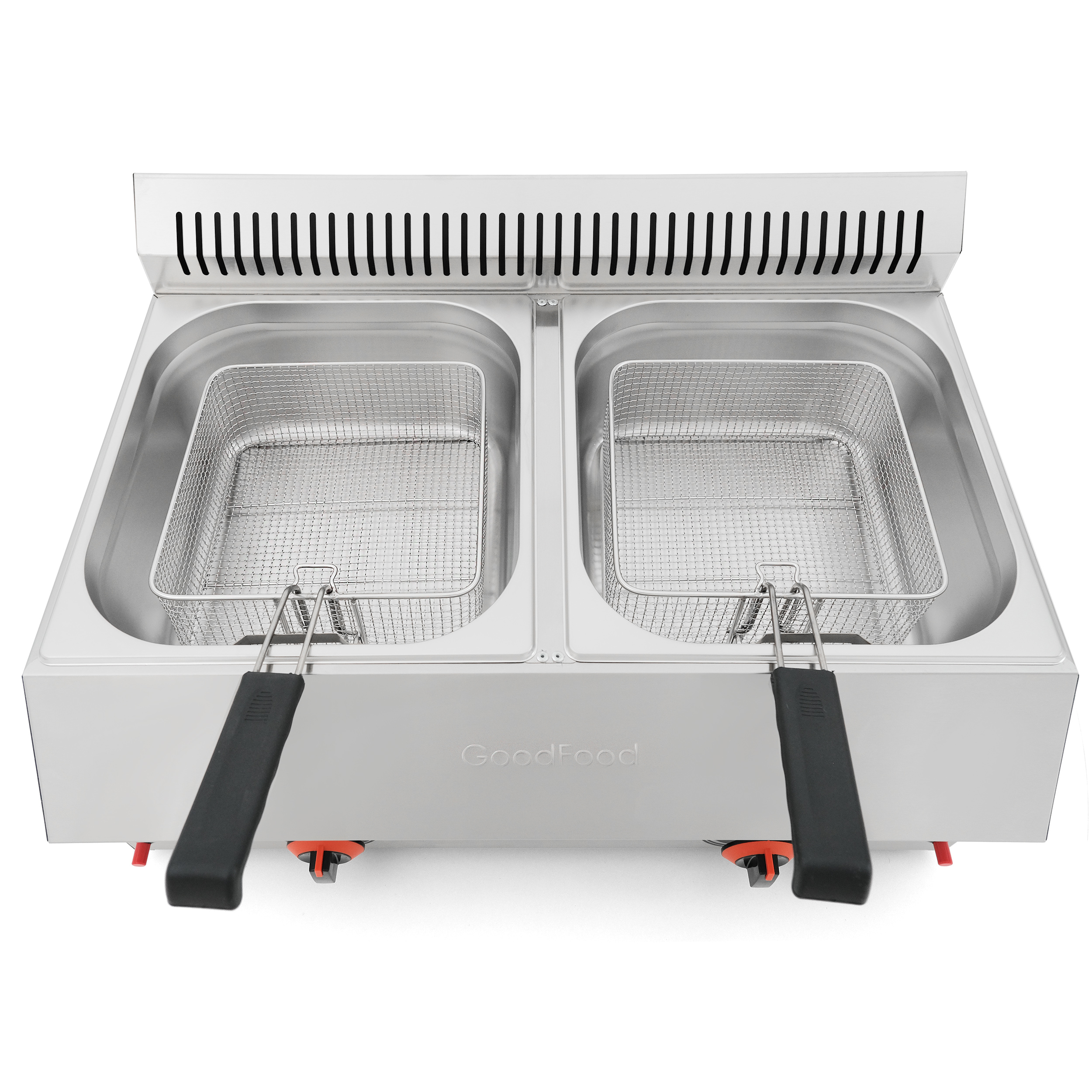 Фритюрниця газова GoodFood GF88 LPG 8+8 літрів