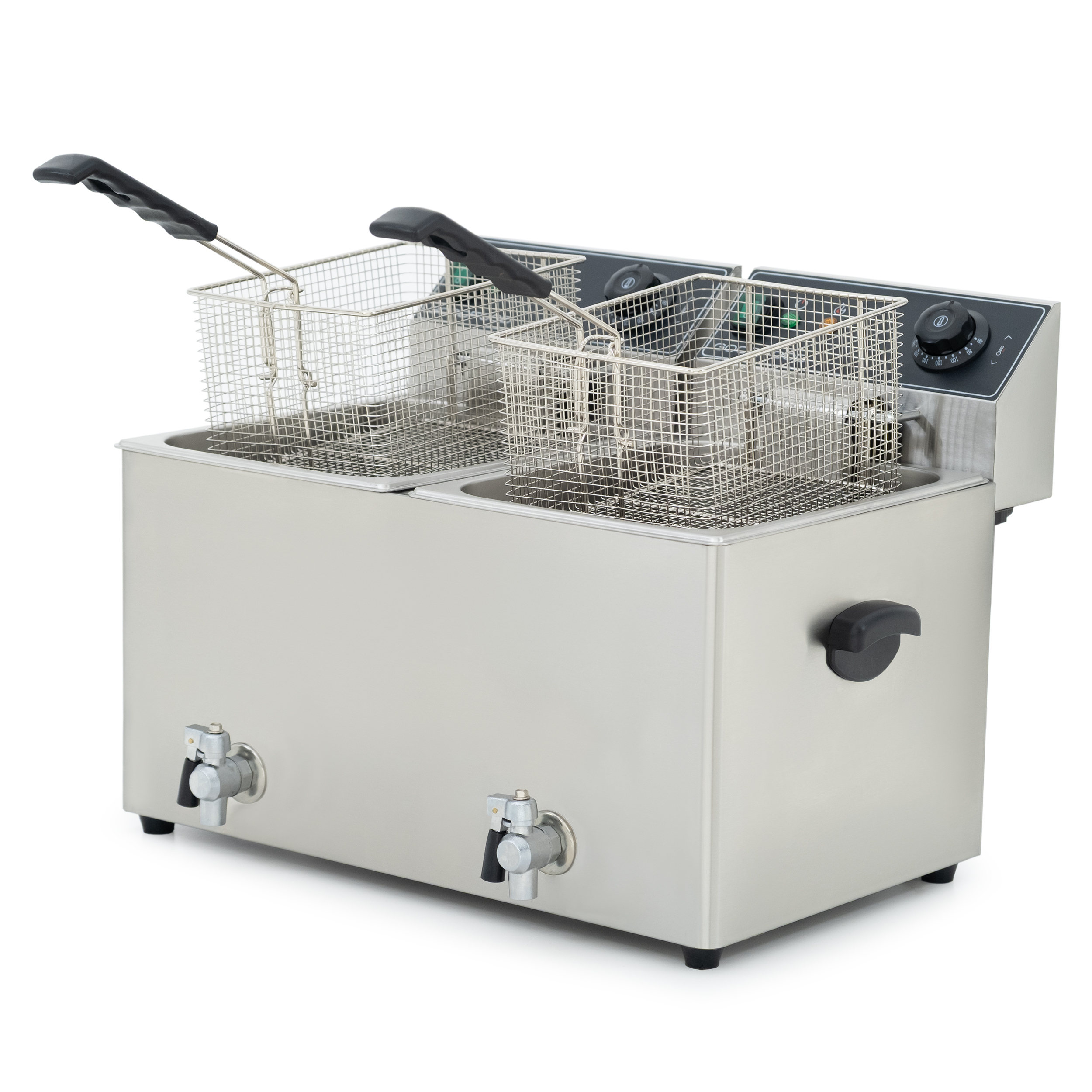 Фритюрниця електрична із краном GoodFood EF88T BLACK