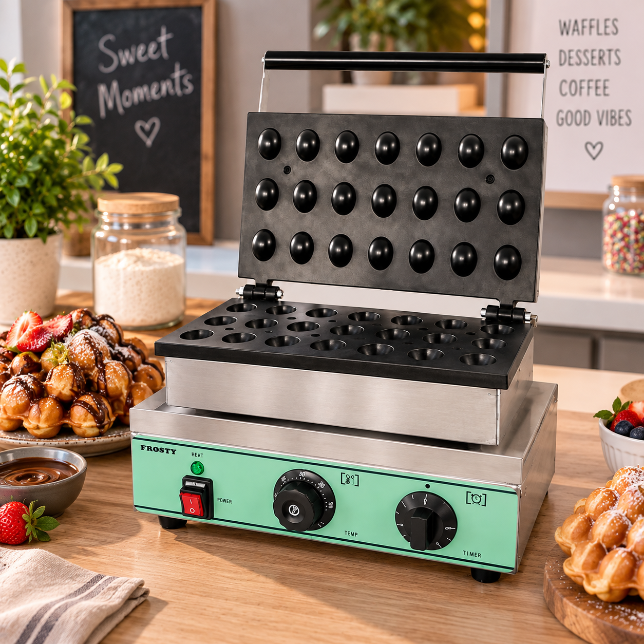 Вафельница электрическая WBS-21W