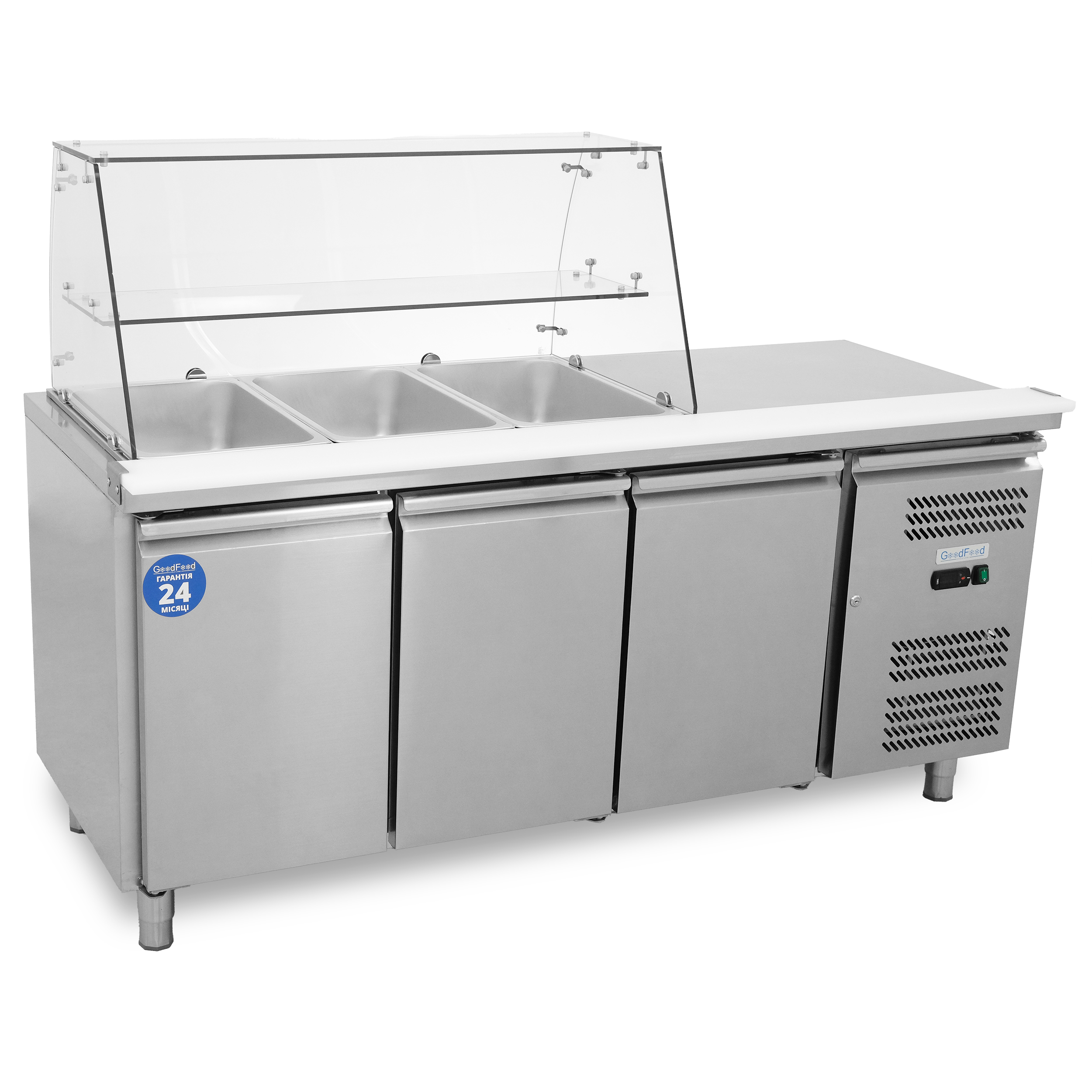 Холодильный стол GoodFood GF-GN3100SALGC-HC