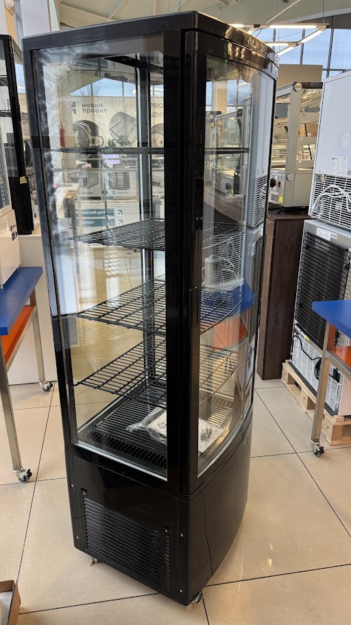 Вітрина холодильна HURAKAN HKN-UPD218B BLACK