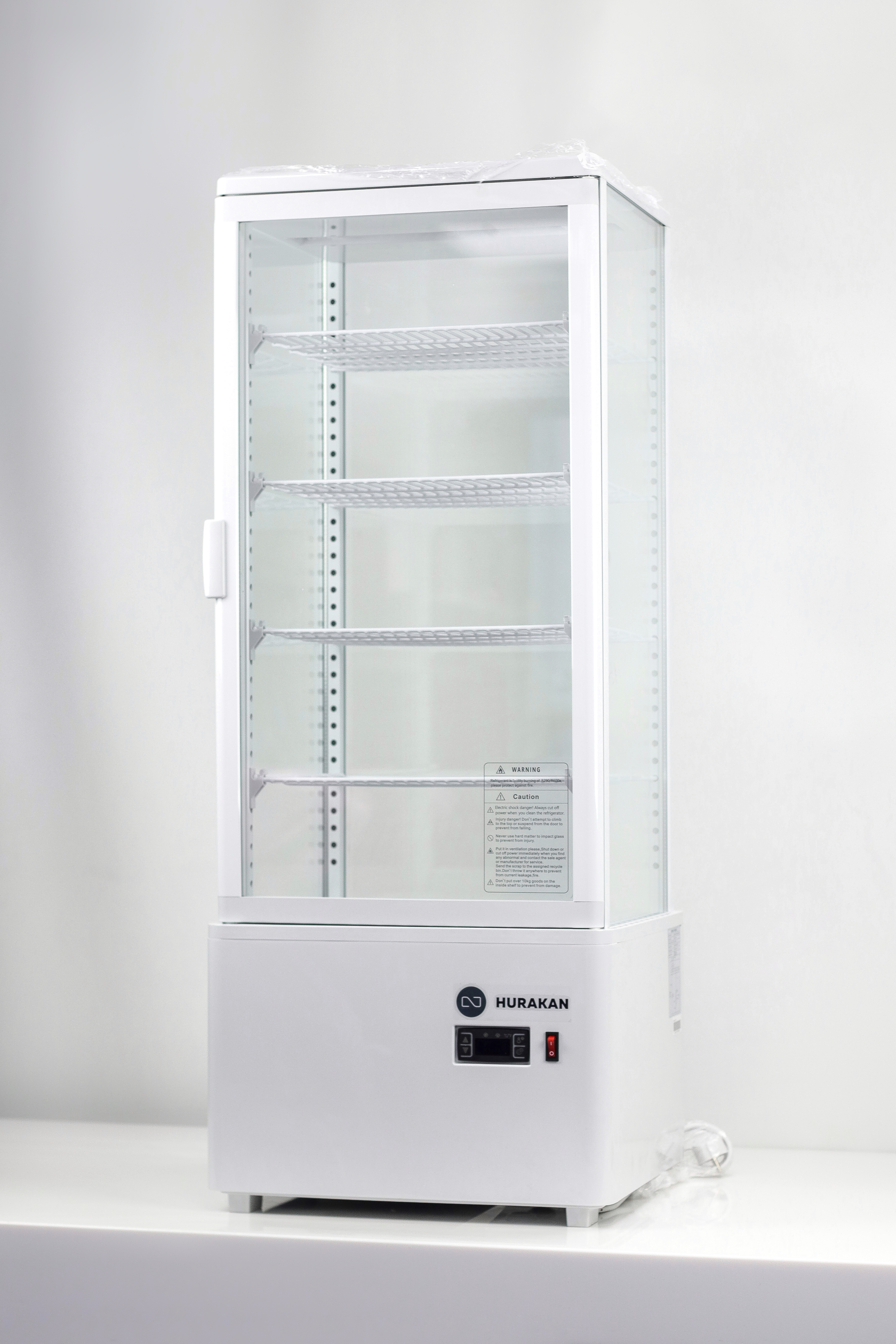 Вітрина холодильна HURAKAN HKN-UPD98W White