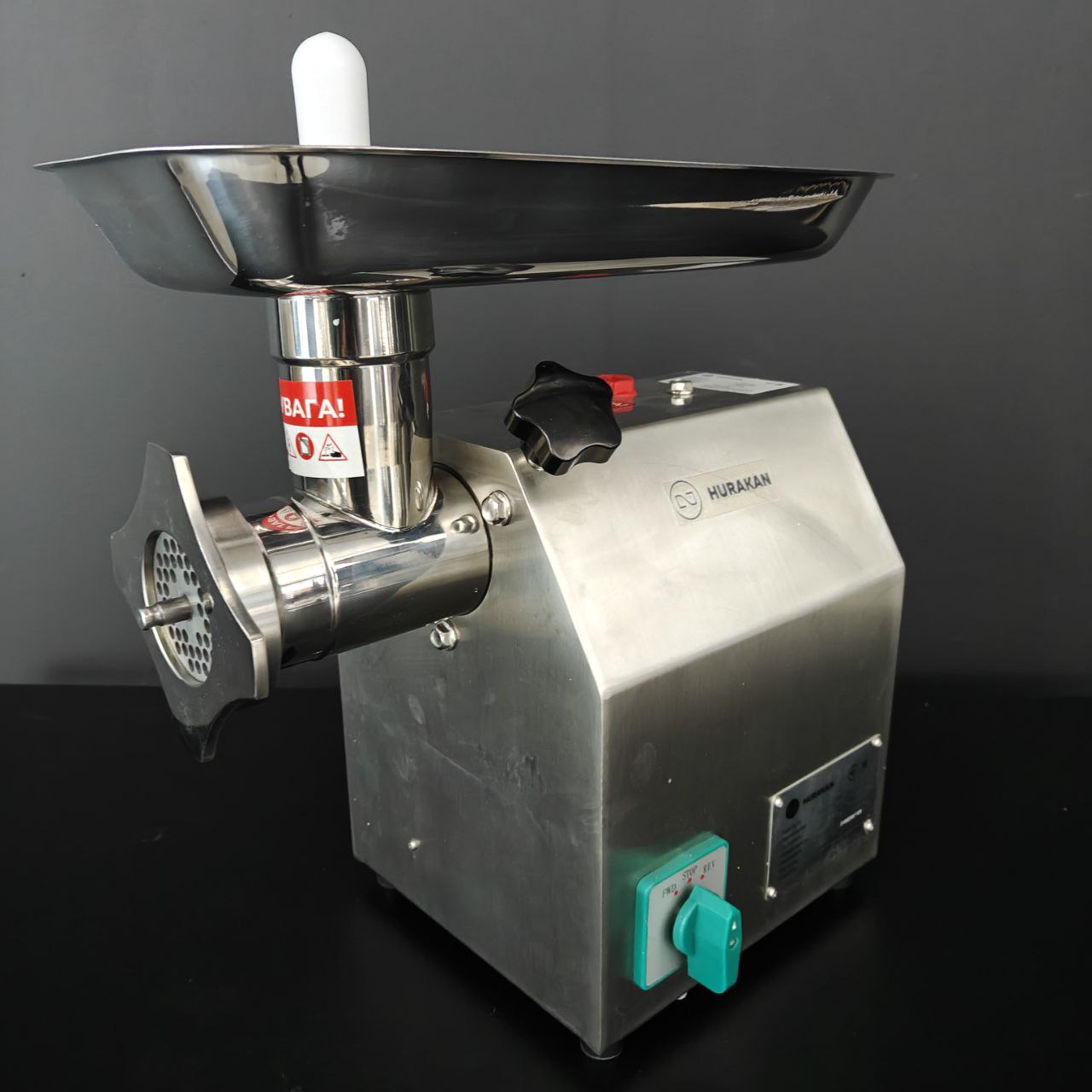 М'ясорубка HURAKAN HKN-12SS 750W Reverse